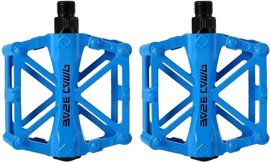 Fiets Pedalen MTB Race Wielrennen Lichtgewicht Aluminium 12 x Blauw