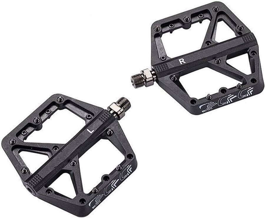 Fiets pedalen MTB Racefiets Comfortabel Fietsen Vederlicht Ontwerp 360.8 g per paar Zwart