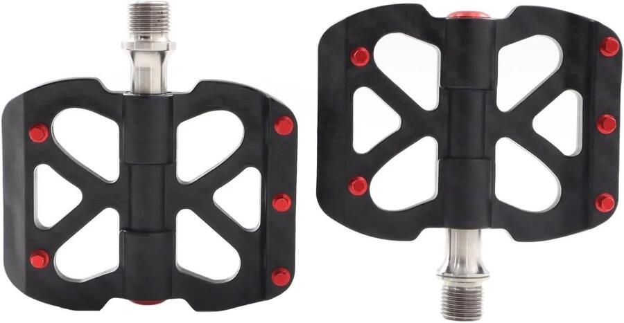 Fiets Pedalen MTB Racefiets Veilig Fietsen Antislip Dubbelzijdig 14mm Universeel Zwart