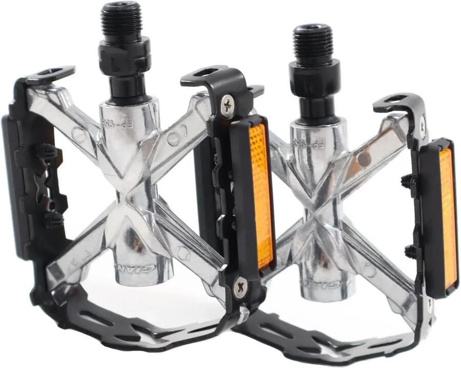 Fiets Pedalen MTB Racefiets Veilig Fietsen Antislip Tandontwerp 14mm Draad Zwart