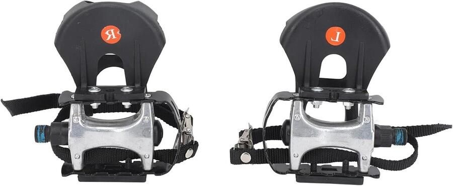 Fiets Pedalen Onderdelen Buiten Fietsen Met Toe Clips 9 16 Inch Zwart