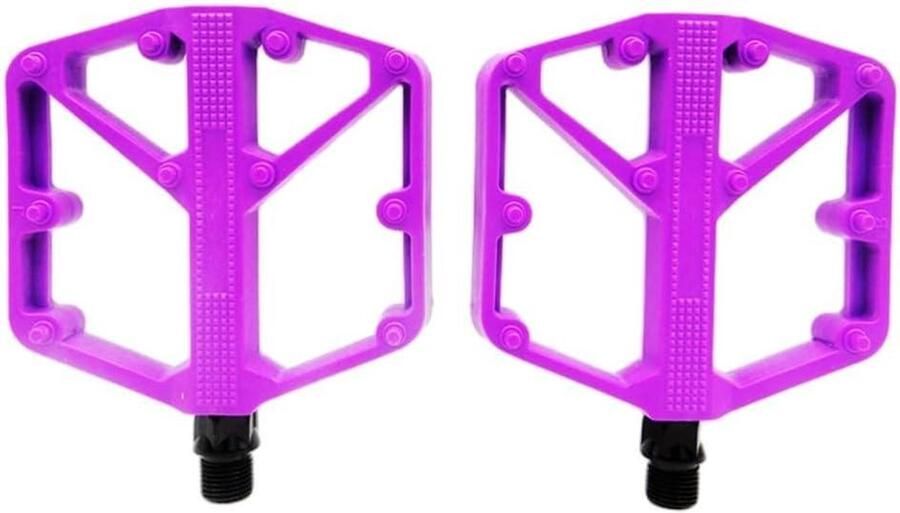 Fiets Pedalen Platform Pedalen Fietsen Onderdelen Antislip Ontwerp 1 Paar Zwart