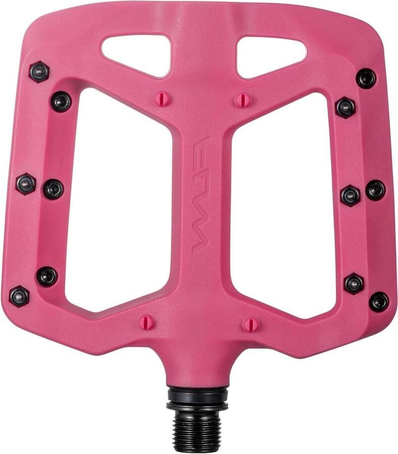 Fiets Pedalen Platte Pedalen Fietsen Shin-Vriendelijke Pins 105mm x 100mm Roze