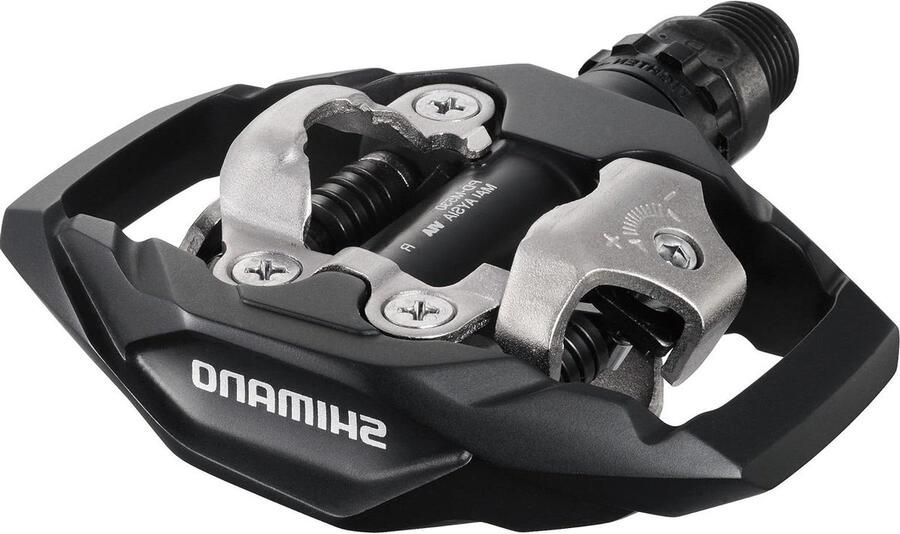 Fiets Pedalen SPD Pedaal Mountainbiken Inclusief Cleats 9 16 inch Zwart