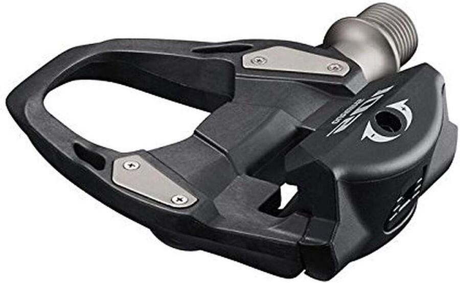 Fiets Pedalen SPD-SL Pedalen Wielrennen Koolstofvezel 265 Gram Zwart