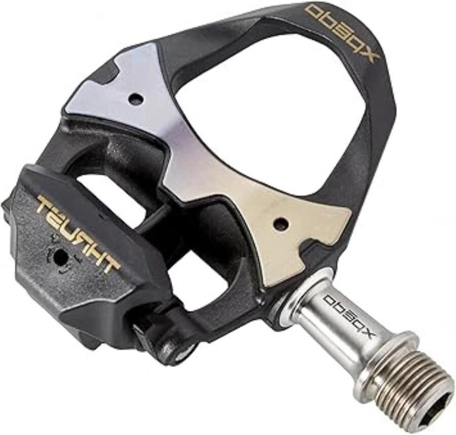 Fiets Pedalen Vaste Pedalen Stabiliteit Fietsen Titanium as 9 16 Inch Zwart