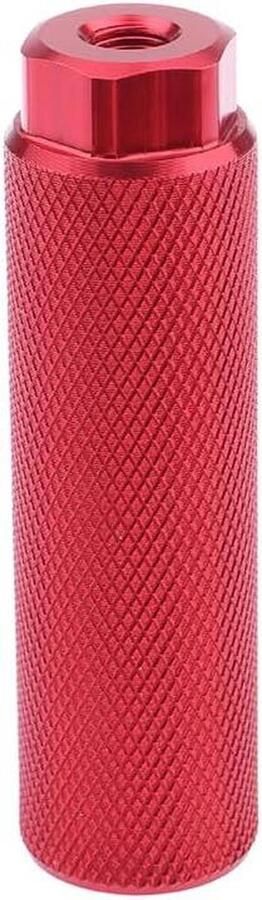 Fiets Pinnen Stunt Pinnen Outdoor Rijden Antislip Textuur 1 Stuks Rood