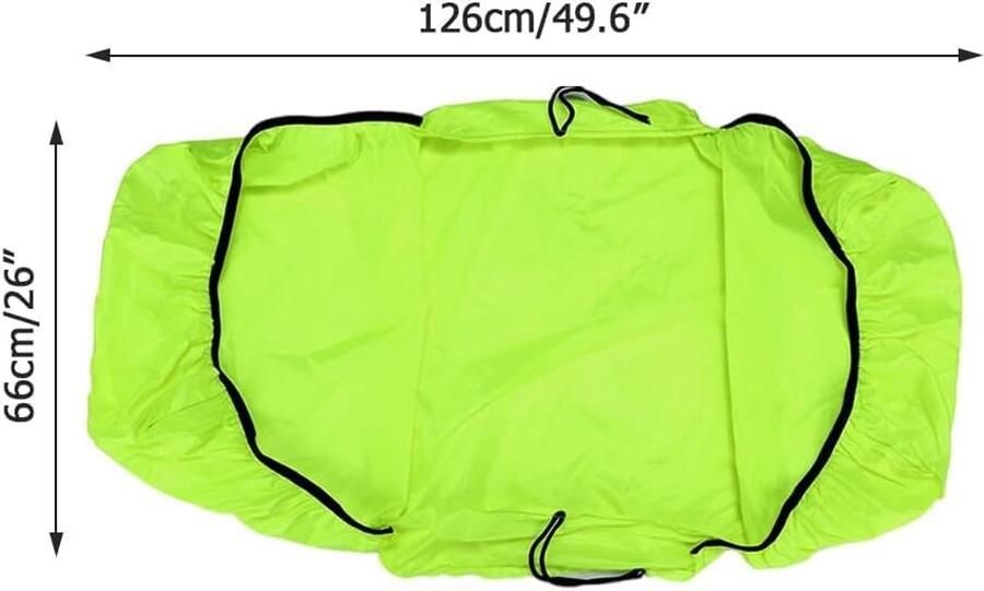Fiets Regen Cover Fiets Achterstoel Draagtas Dubbele Pannier Bag Bike Commuter Bag Regenhoes