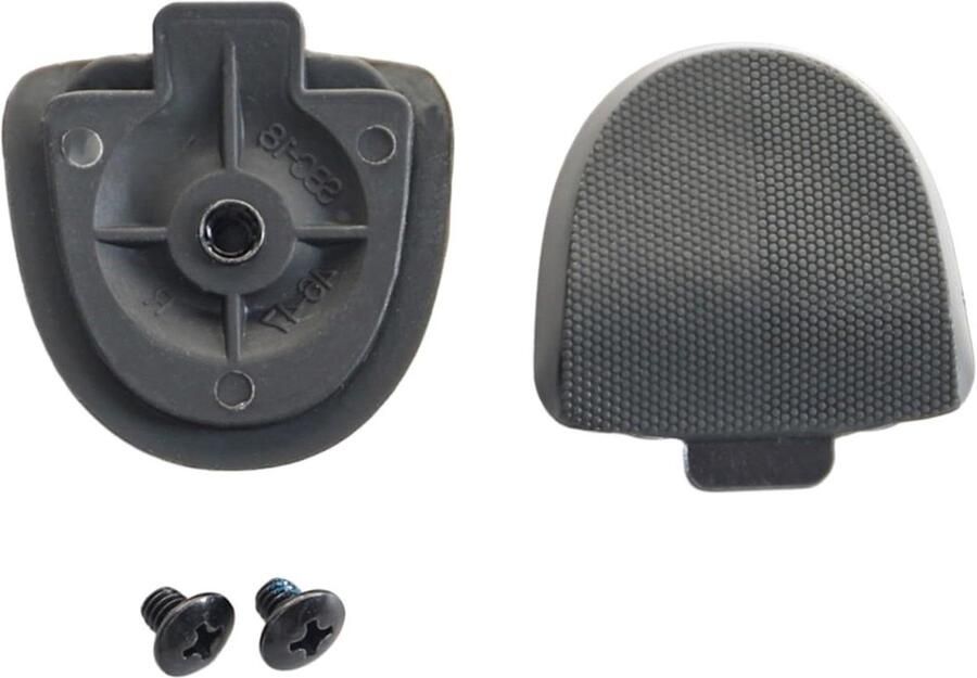 Fiets Schoen Hak Pads Schoenonderdelen Reparatie Fietsen Onderhoud Lichtgewicht PA Materiaal 2 Stuks Inclusief Schroeven Grijs