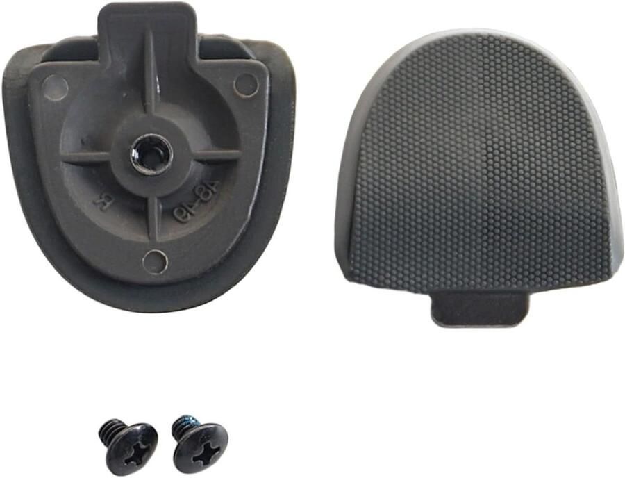 Fiets Schoen Hiel Pads Vervangende Hakken Fietsen Reparatie Lichtgewicht PA Materiaal 2 stuks Grijs