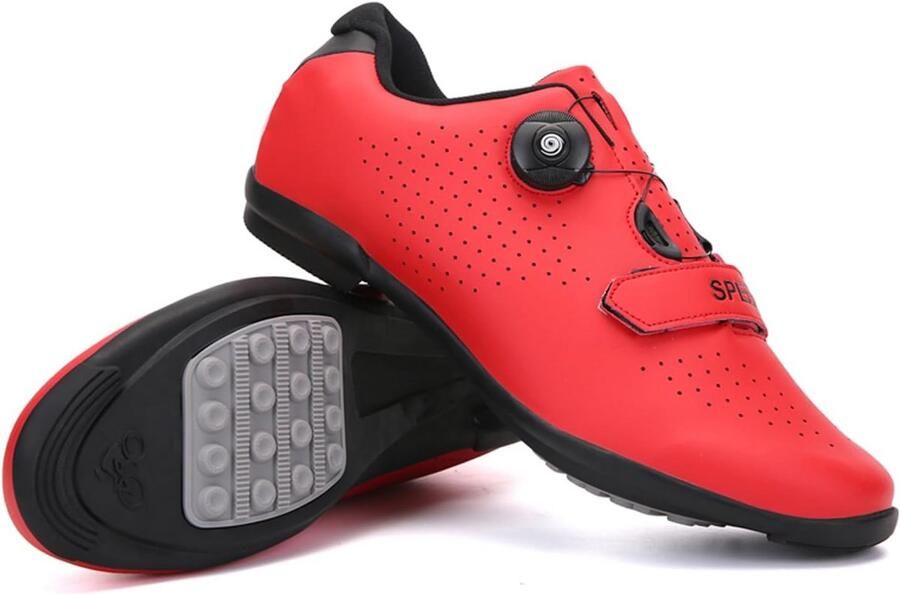Fiets Schoenen Rubberen Zool Ade d Non-Slip Draaisluiting voor Race Mountainbike