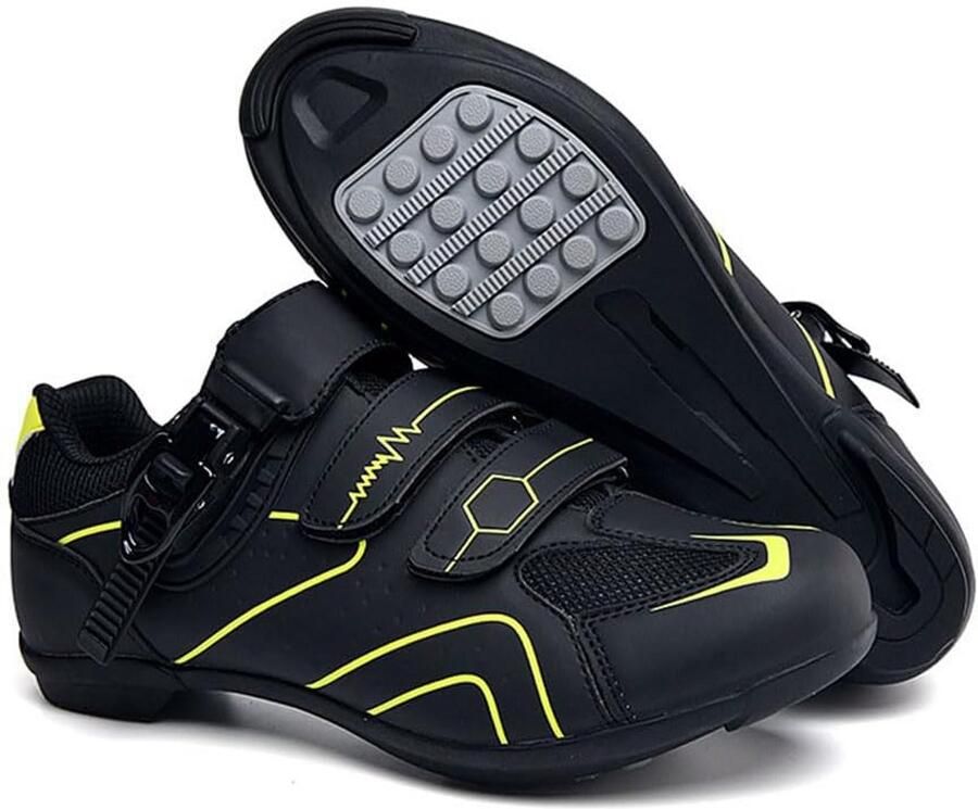 Fiets Schoenen voor en Ade de Flexibele Indoor Outdoor Cycling Sneakers met Rubberen Zool
