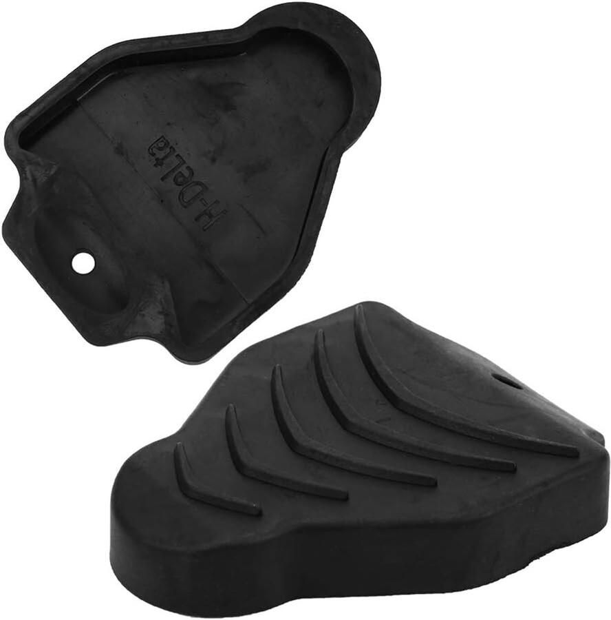 Fiets Schoenplaatjes Covers Cleat Protectors Fietsen Lopen Bescher Specifiek voor LOOK DELTA Compact Lichtgewicht Zwart