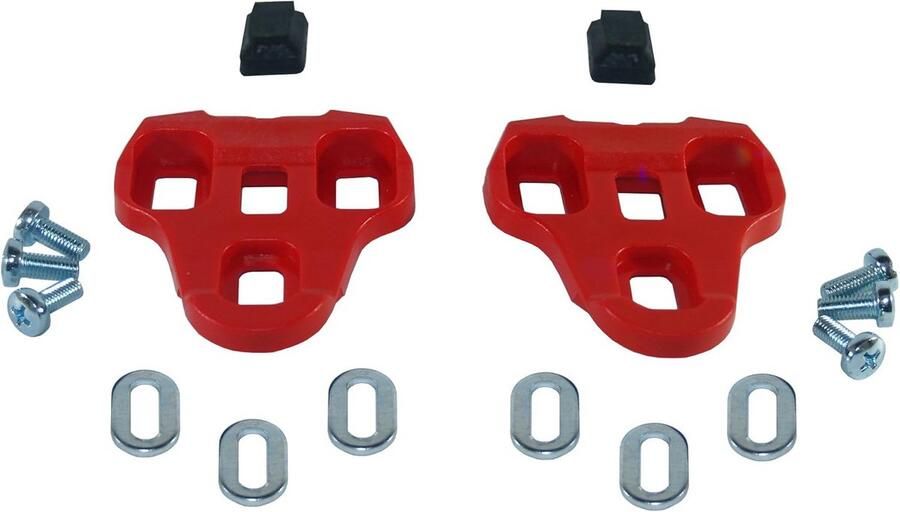 Fiets Schoenplaatjes Wegfiets Onderdelen Fietsen Verstelbare Hoek 9 Graden Rood