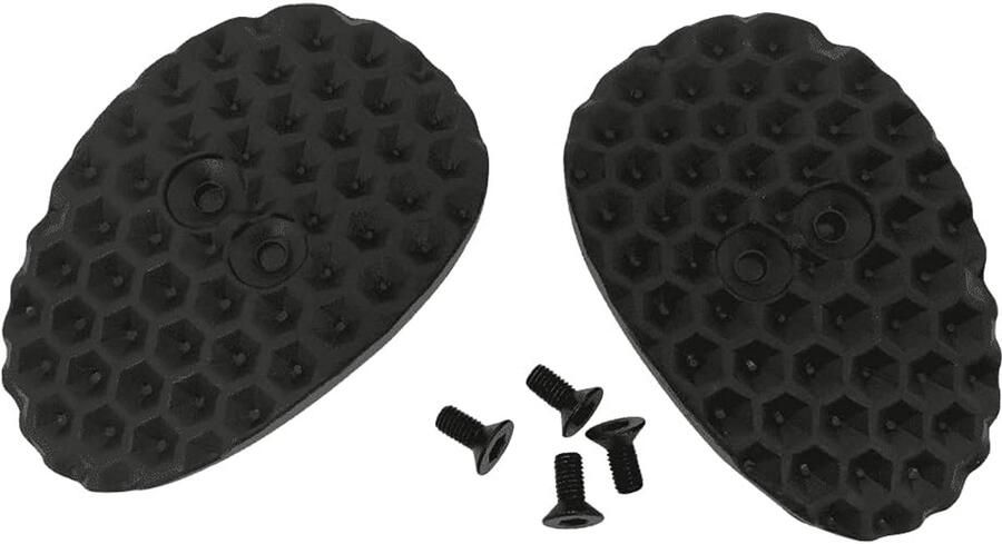 Fiets SPD Schoenplaatjes Afdekking voor Mountainbike SPD Pedalen Zwart