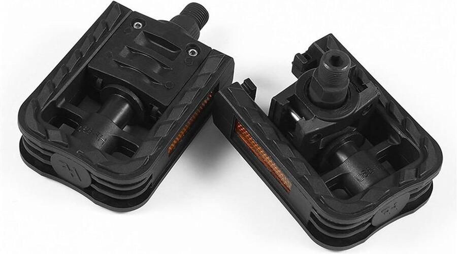 Fiets Vouwpedalen Antislip Pedaal MTB Comfortabel Fietsen CNC Pedaalbody 112x70mm One Color