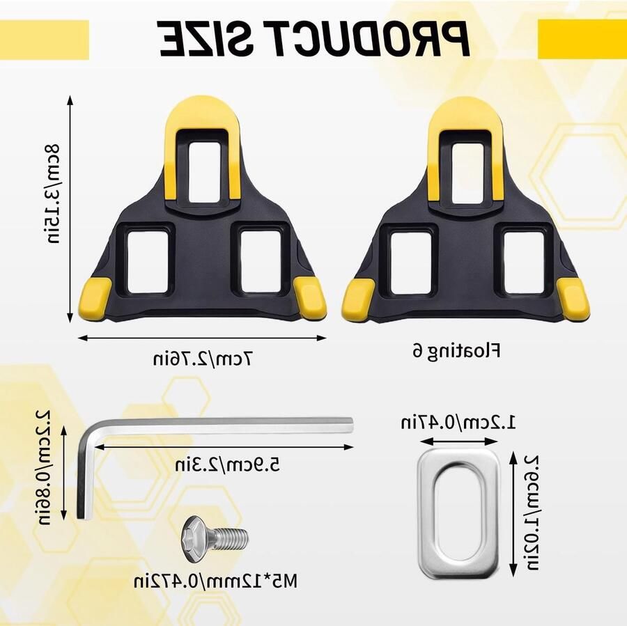 Fietschoenen met Zelfsluitende Cleats Geschikt voor Wegfiets Pedalen en Verbeterde Grip