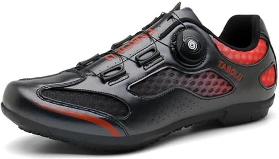 Fietsenschoenen voor en non-slip weg en mountainbikeschoenen met rubberen zool