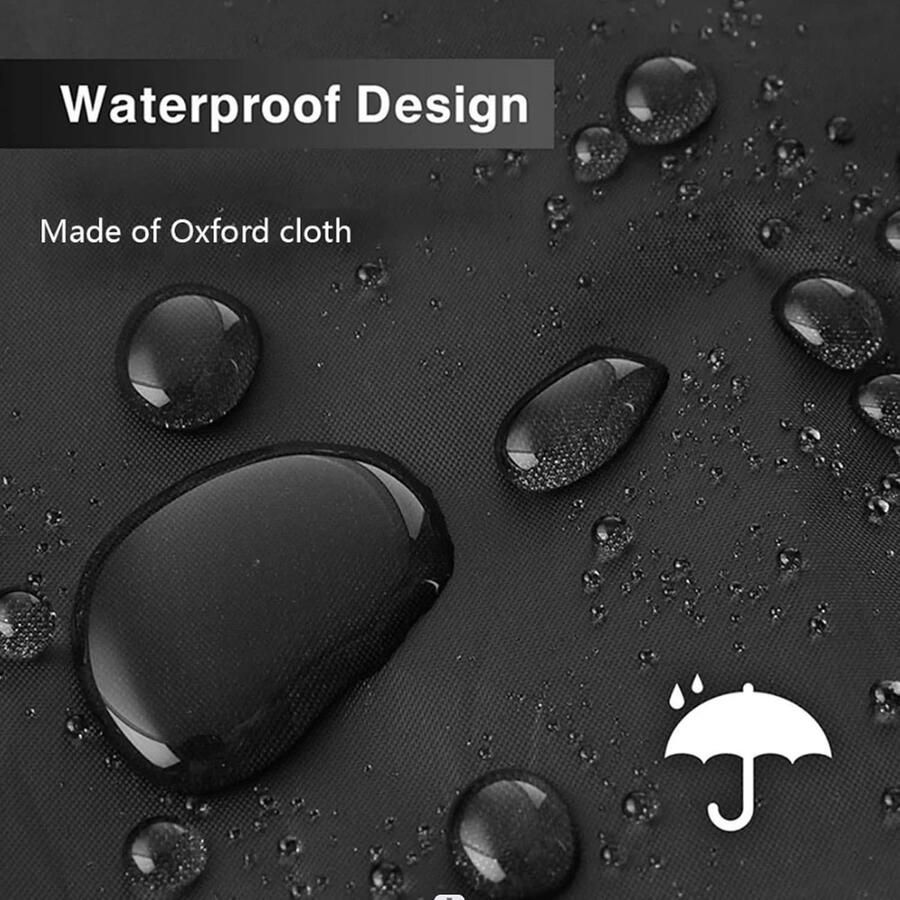 Fietshoes voor 1 2 fietsen 210D Oxford-fietshoes waterdicht outdoor met sleutelgaten 205 x 110 x