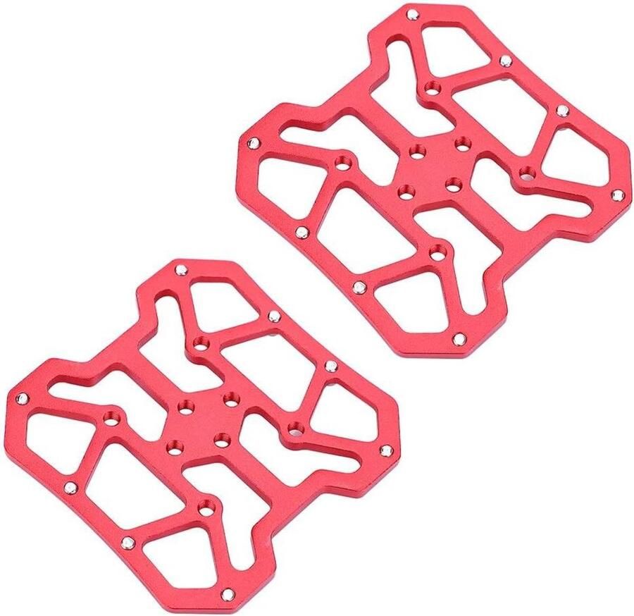 Fietspedaal Adapter Platform Pedalen Fietsen Aanpassen Lichtgewicht Aluminium 9x Zwart