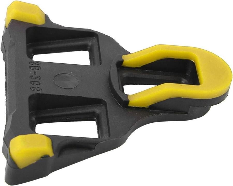 Fietspedaal Adapter Schoenplaatjes Verbeterde Grip ABS Materiaal 7.5x8x Geel