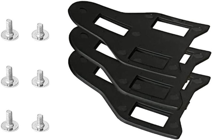 Fietspedalen Blokken Schoen Sluiting Comfortabel Fietsen Verstelbare Pasvorm 10 x 8 x Zwart