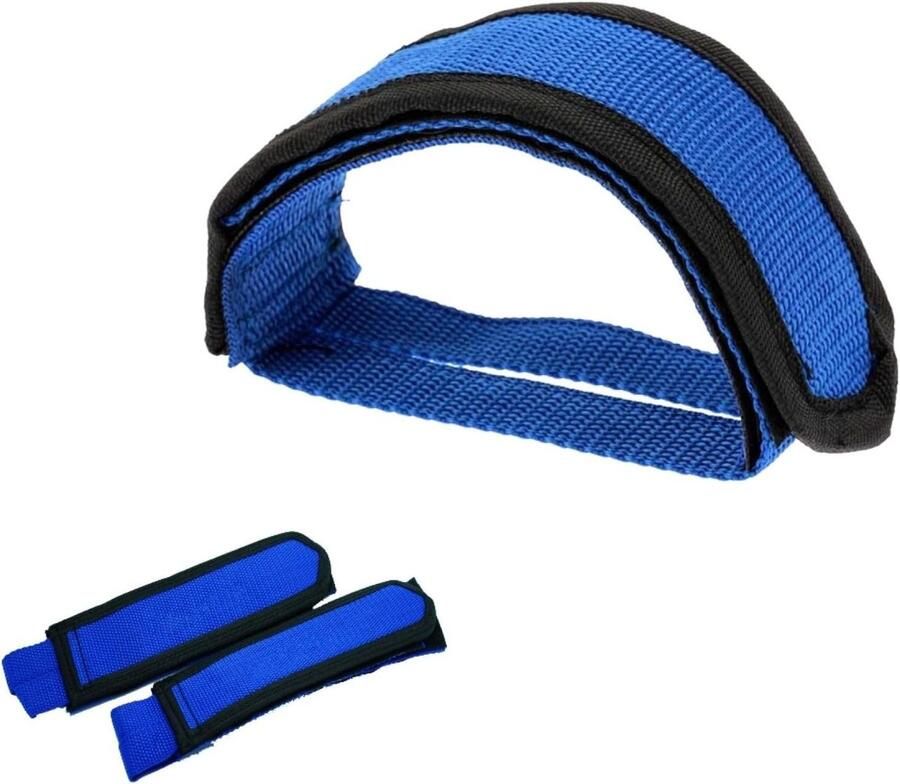 Fietspedaal Clips Pedaalrie Teenclips Fietsen Vastzetten Dubbele Kleefbanden 23 x Blauw