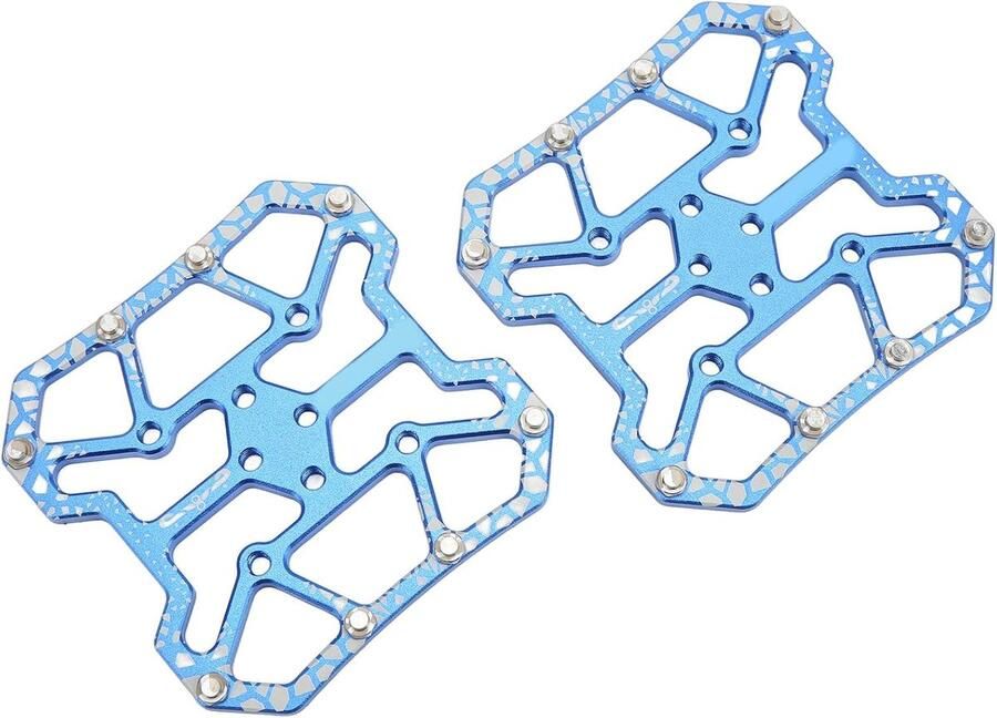Fietspedaal Platformadapter Klikpedaal Converter Mountainbiken Racefietsen Snel Verwisselbaar 90x90 mm Blauw