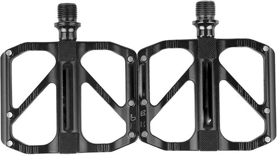 Fietspedaal Quick Release MTB Pedaal Fietsen Onderhoud 3 Lagers Aluminium Metaal Zwart