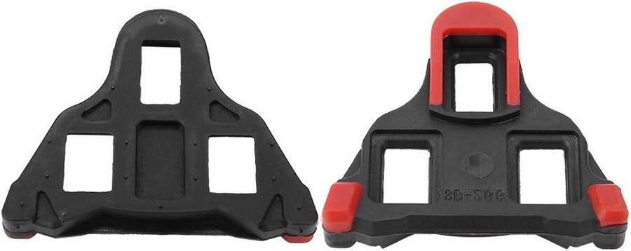 Fietspedaal Schoenplaatjes Cleats Pedaal Systeem Veilig Fietsen Zelfsluitend Systeem 18 x 11 x Rood