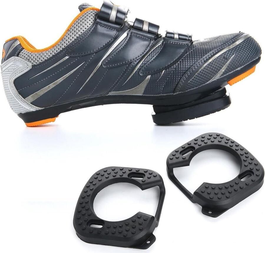 Fietspedaal Schoenplaatjes Cleats voor SpeedPlay Fietsen Antislip met Grip 1 Paar Zwart