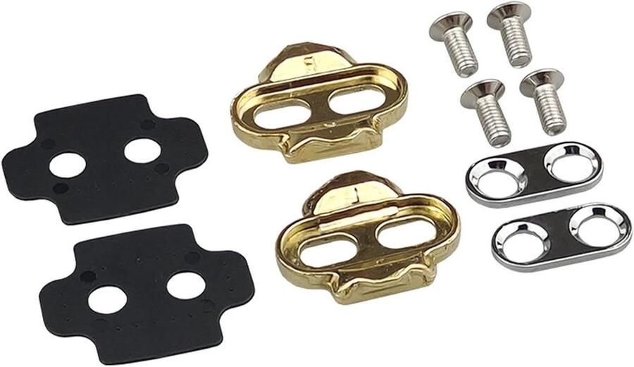 Fietspedaal Schoenplaatjes Fiets Accessoires Fietsen Onderdelen Lichtgewicht Koper 52 gram Koper
