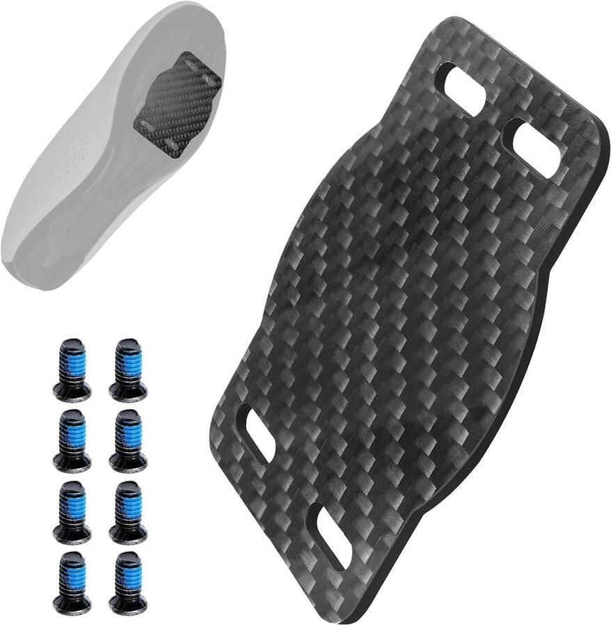 Fietspedaal Spacers Beenlengte Pads Fietscomfort Verbeteren Drie Dikte Opties 0.5-2MM Zwart