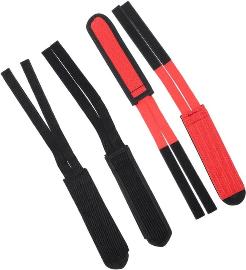Fietspedaal Straps Pedal Bandjes Fietsen Trainen Verstelbaar Nylon 4 Stuks Multicolor