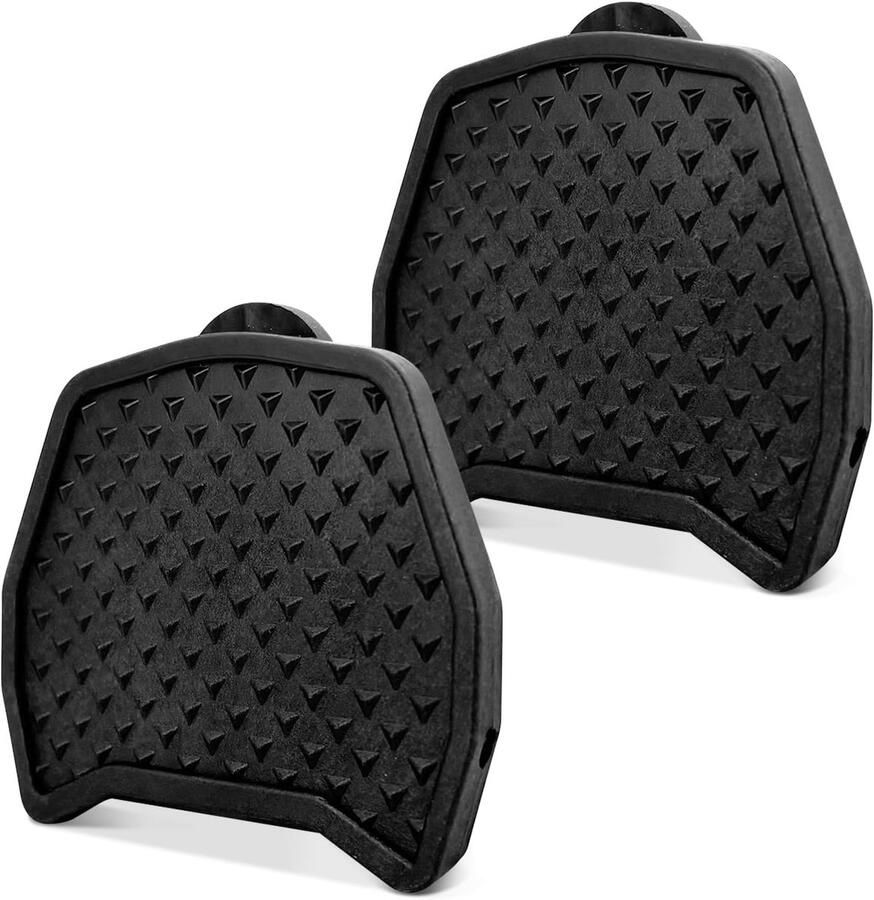 Fietspedalen Adapter Platte Pedalen Wegfiets Gebruik Lichtgewicht Nylon 6x Zwart