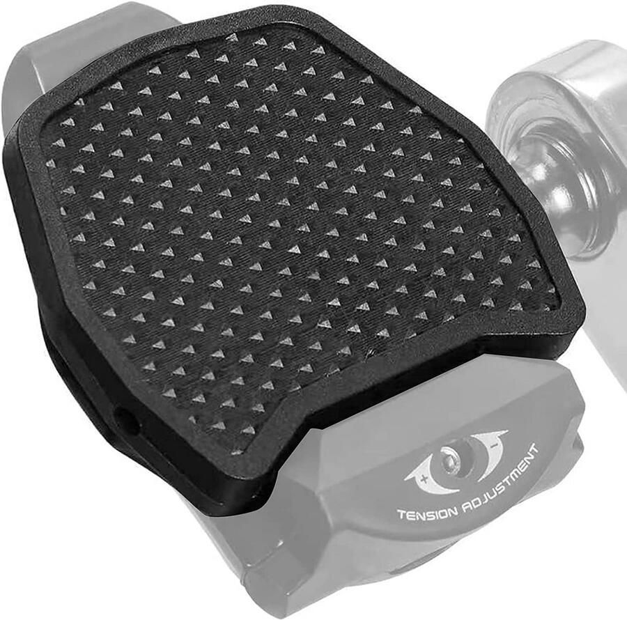 Fietspedalen Adapters Platte Pedalen Fietsen Aanpassen Snelle Installatie 46g Paar Zwart