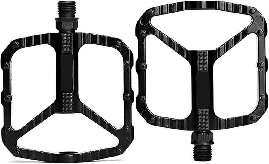 Fietspedalen Aluminium Fietsaccessoires Fietsen Onderhoud Ultralicht Antislip Zwart