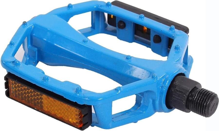 Fietspedalen Aluminium Fietsaccessoires Mountainbike Veilig Fietsen 16 Antislip Spijkers 9 16 Inch Blauw