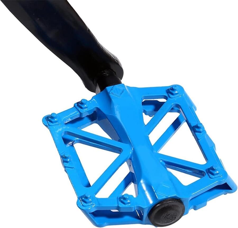 Fietspedalen Aluminium Fietsonderdelen Lange Afstand Fietsen Antislip Ontwerp 1 Paar Blauw