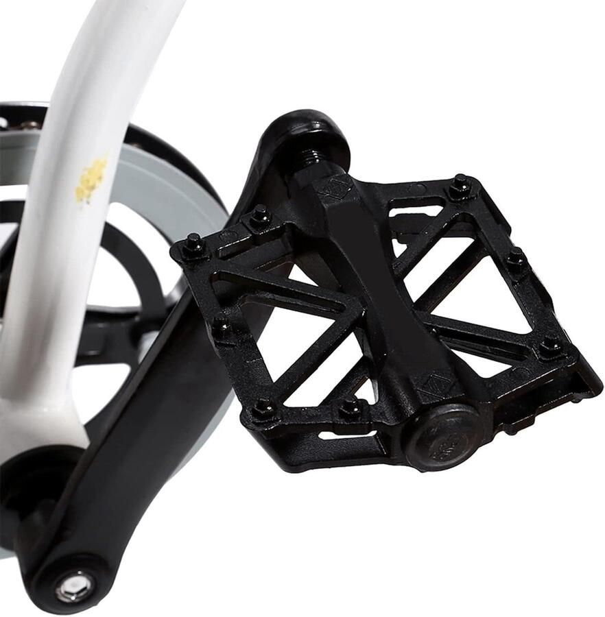 Fietspedalen Aluminium Platformpedalen Fiets Wegracen Fietsen Antislip Kooi 1 paar Zwart