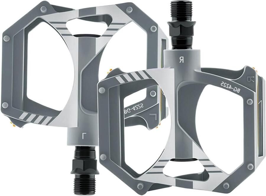 Fietspedalen antislip platte pedalen met 2 verzegelde lagers reserveonderdelen voor fietspedalen van aluminiumlegering lichtgewicht fietsaccessoires voor volwassenen mountain weg outdoor