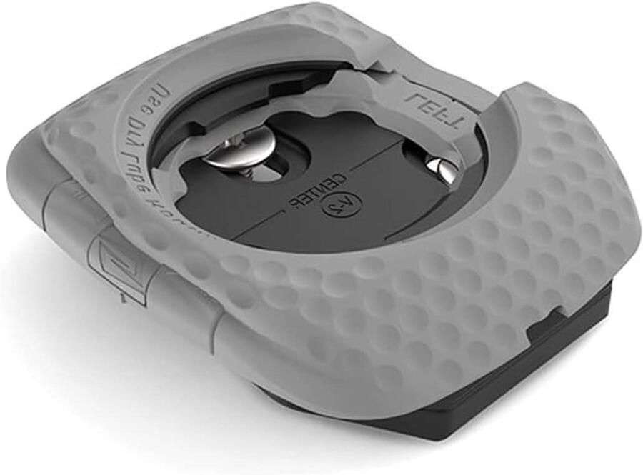 Fietspedalen Cleats Pedaalplaten Racefietsen Eenvoudig Ontgrendelingsmechanisme Grijs