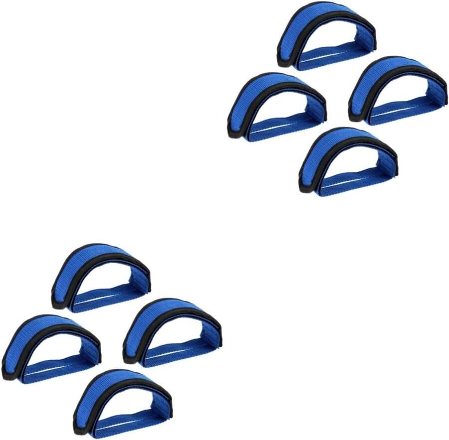 Fietspedalen Clips Pedalen Rie Fietsen Stabiliseren Nylon Materiaal 23 x 5 x Blauw