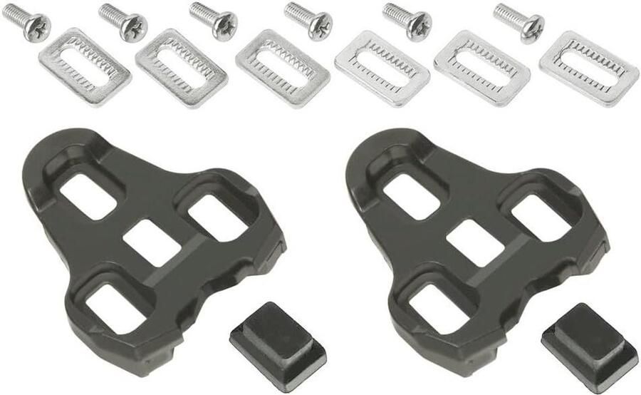 Fietspedalen Fietsaccessoires Fietsen Delta Cleats Eén Maat Zwart