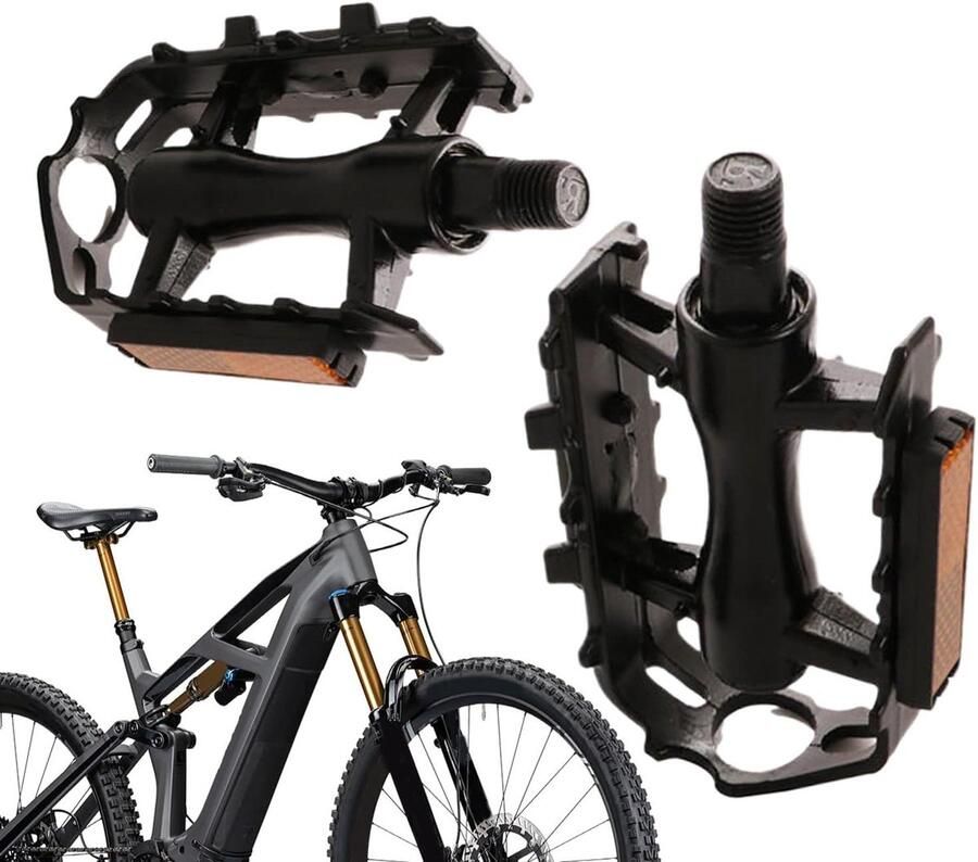 Fietspedalen Fietsaccessoires Outdoor Fietsen Antislip Grip 2 stuks Zwart