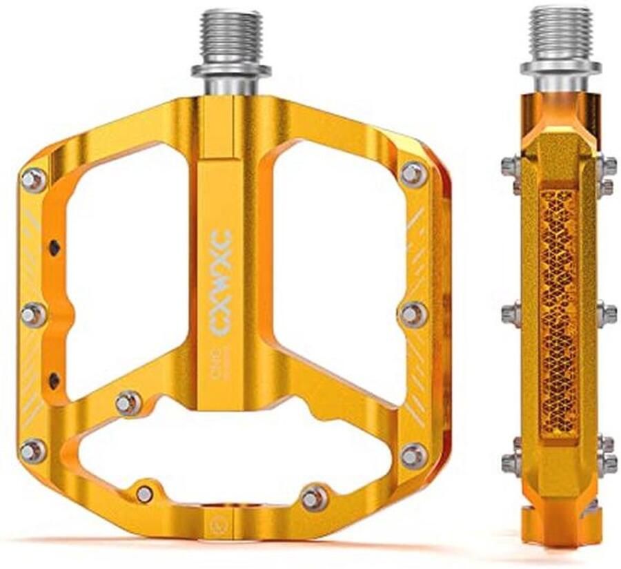 Fietspedalen met Reflectoren en Antislip voor Mountainbike en Racefiets Lichtgewicht 9 16 inch