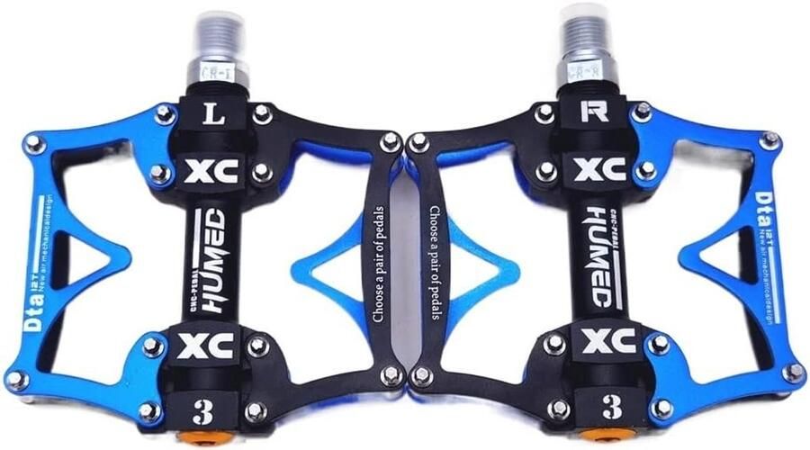 Fietspedalen Mountainbike Fiets Pedalen Veilig Fietsen Antislip Ontwerp 375g paar Blauw
