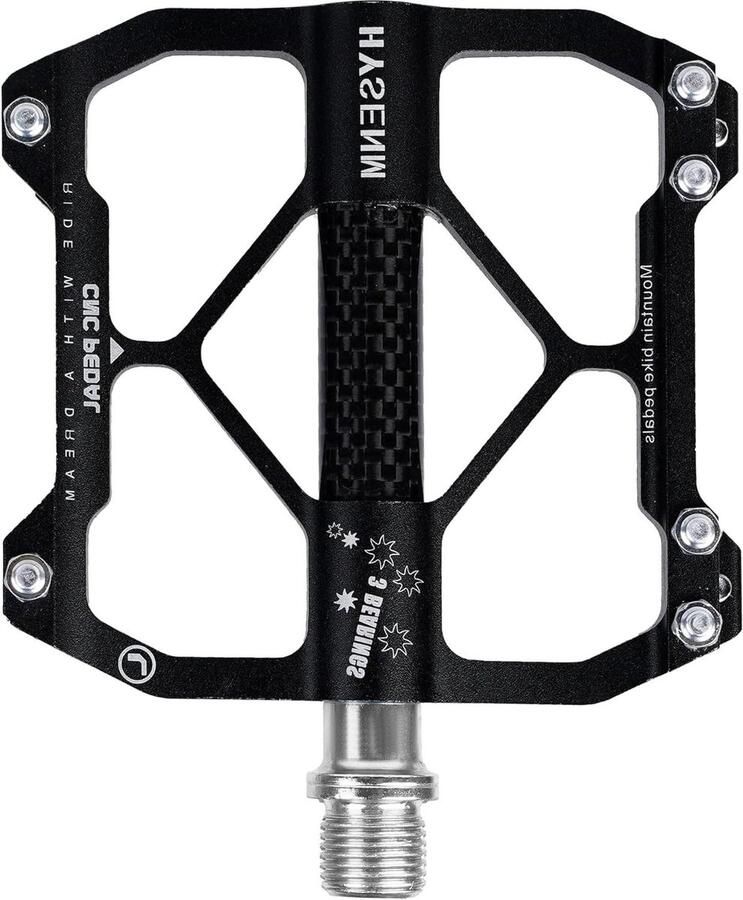 Fietspedalen MTB Pedalen Veilig Fietsen Antislip Grip 9 16 inch Zwart