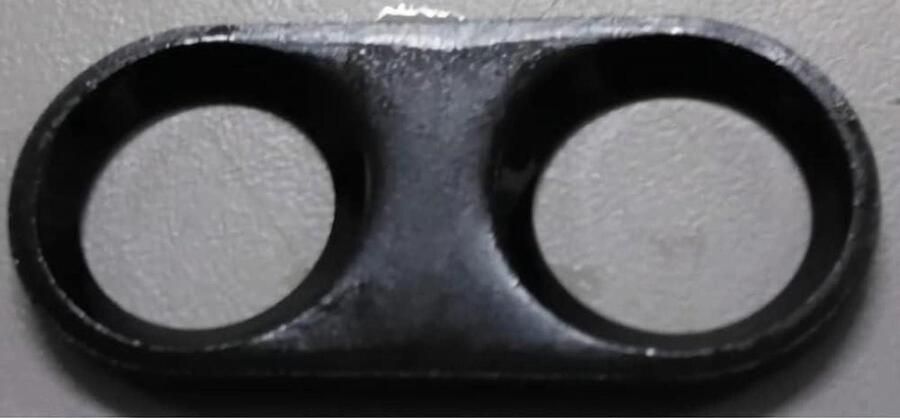 Fietspedalen Plaat Cleat Adapter Fietsen Onderhoud Specifieke Pasvorm Standaard Maat Zwart