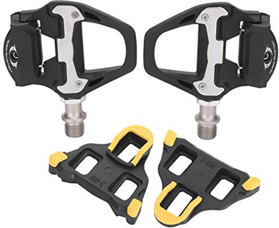 Fietspedalen R21 voor Mountainbikes Klikpedalen Zelfborgend Compatibel met SPD SL